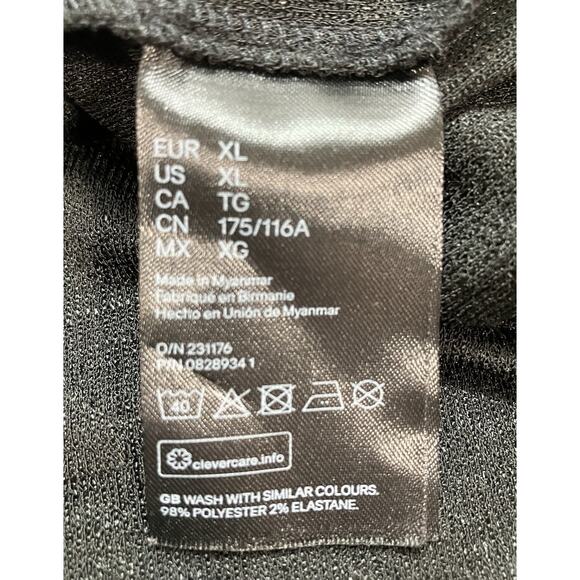 H&M Boat Neck Tie Detail Long Sleeve Shirt Women’s Size XL - Picture 5 of 5